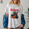 Save A Lot X Black Cat Witch Halloween 2025 T shirt