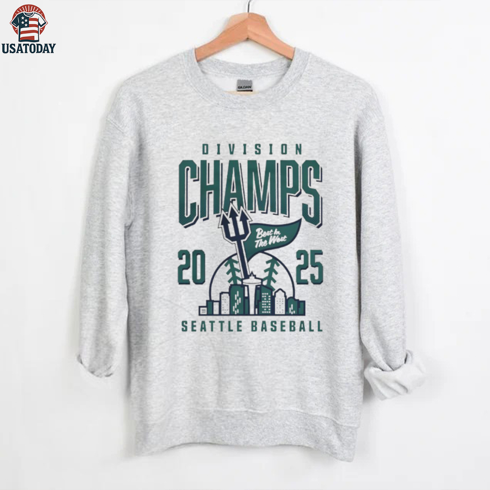 Seattle Baseball Best in The West 2025 Division Champions shirt Seattle Baseball Best in The West 2025 Division Champions shirt