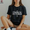 Seattle Mariners 2025 Choke In October MLB Postseason Locker Room T shirt