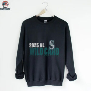 Seattle Mariners 2025 MLB Playoffs American League Wild Card shirt