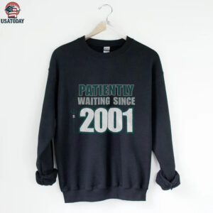 Seattle Mariners Seattle Baseball AL West Title Patiently Waiting Since 2001 shirt