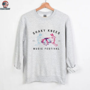 Shaky Knees Music Festival rabbits lineup 2025 shirt