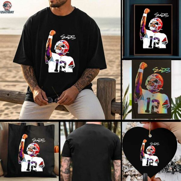 Shedeur Sanders Cleveland Browns Football NFL signature shirt