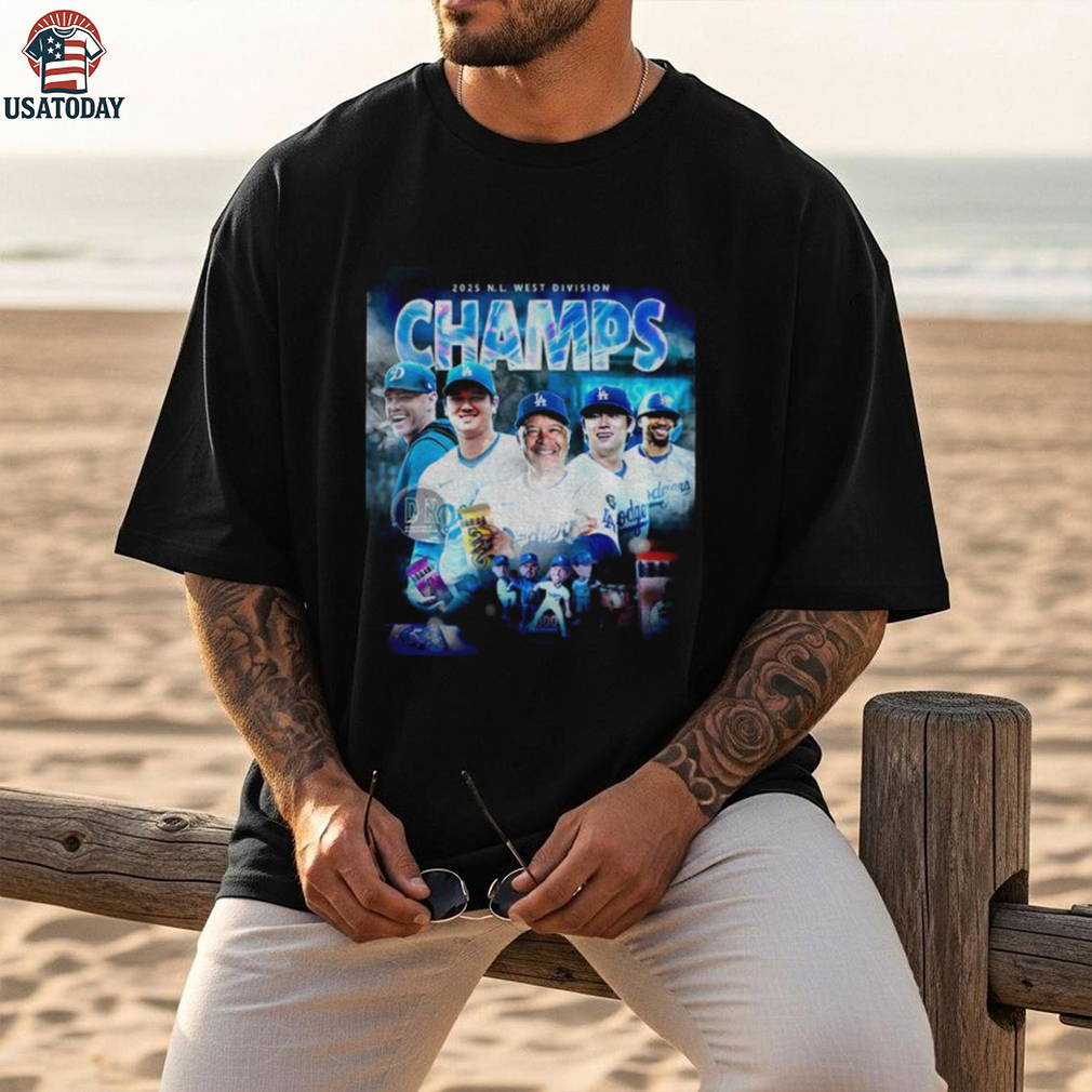 Shohei Ohtani Los Angeles Dodgers MLB Baseball 2025 NL West Division Champs shirt Shohei Ohtani Los Angeles Dodgers MLB Baseball 2025 NL West Division Champs shirt