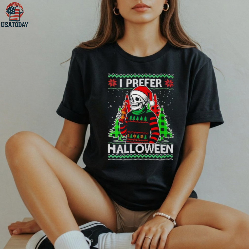 Skeleton I prefer Halloween shirt Skeleton I prefer Halloween shirt