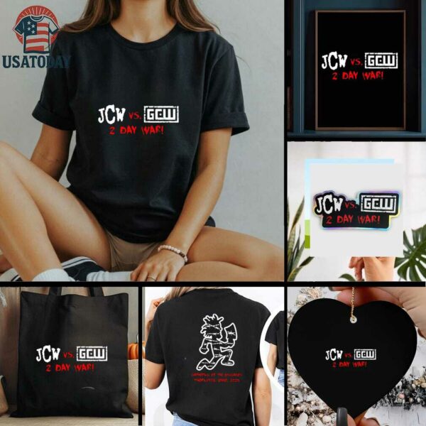 Small Print JCW VS GCW Shirt