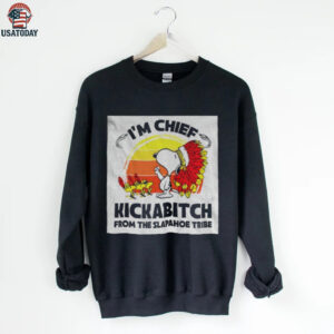 Snoopy Chief Kickabitch T Shirt