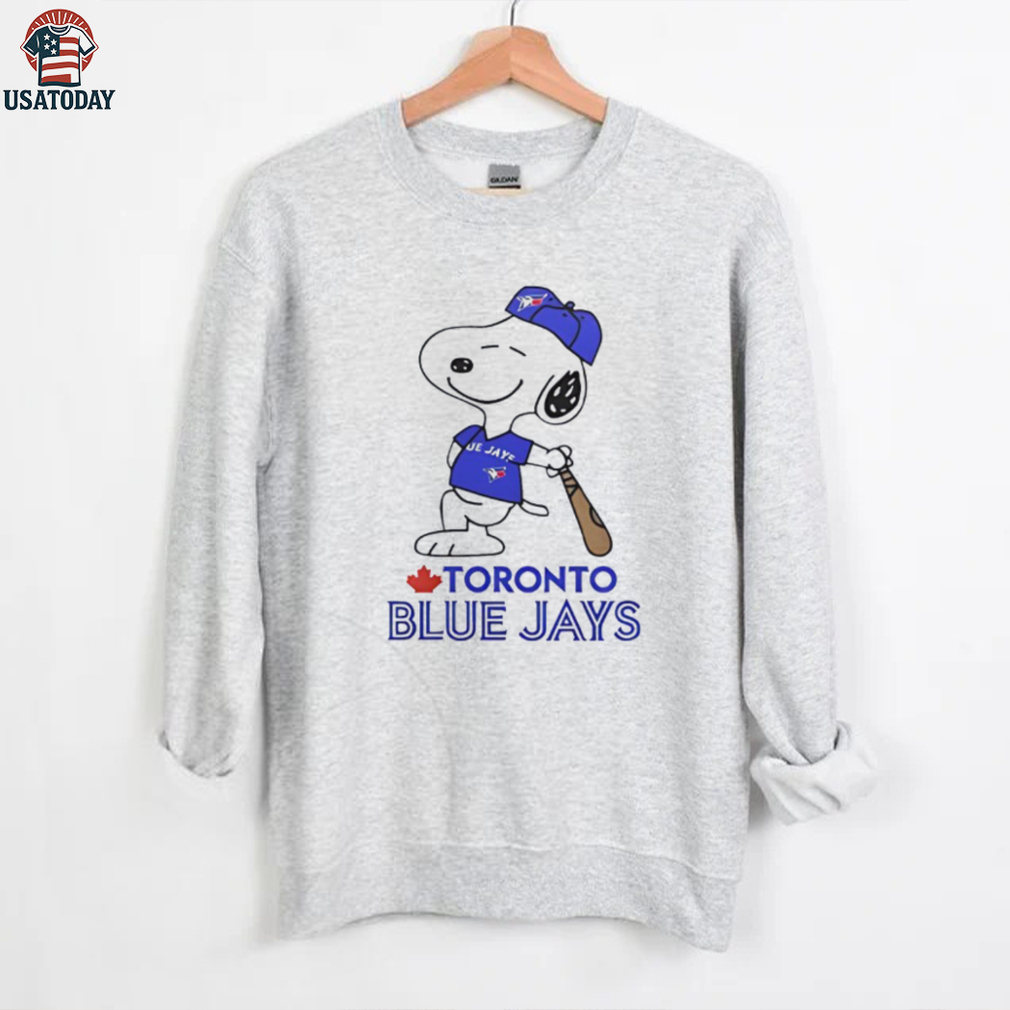 Snoopy in a Toronto Blue Jays baseball logo shirt Snoopy in a Toronto Blue Jays baseball logo shirt
