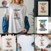 Snoopy my four moods I need coffee I need a nap I need a vacation I need duct tape rope and a shovel shirt