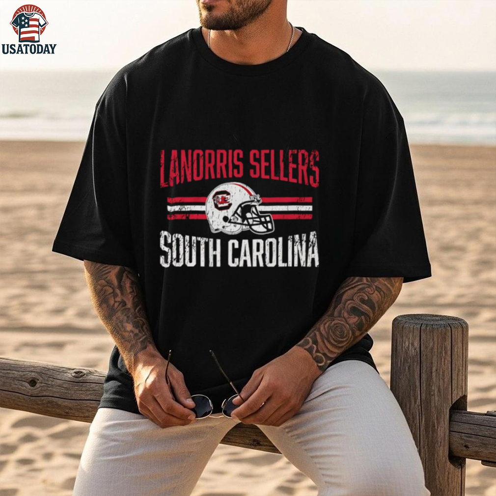 South Carolina Gamecocks Football LaNorris Sellers helmet hero shirt South Carolina Gamecocks Football LaNorris Sellers helmet hero shirt