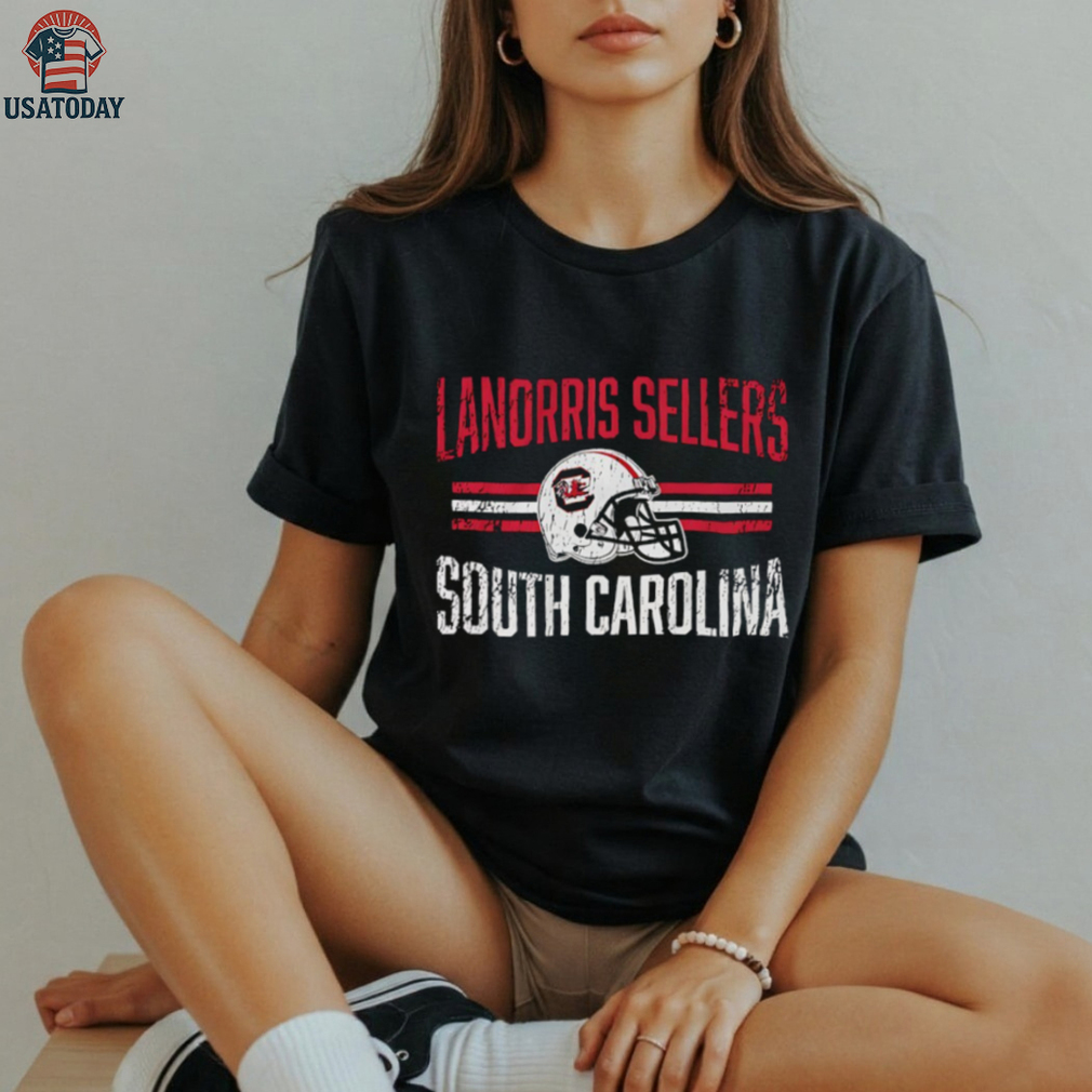 South Carolina Gamecocks Football LaNorris Sellers helmet hero shirt South Carolina Gamecocks Football LaNorris Sellers helmet hero shirt