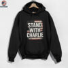 Stand with Charlie Kirk freedom isn’t free prove me wrong turning point USA shirt