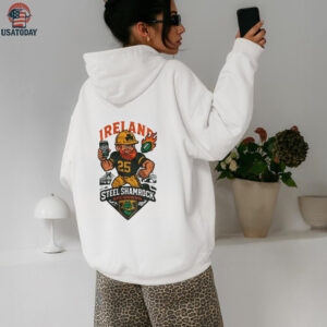 Steel Shamrock Showdown Pittsburgh x Ireland Game shirt