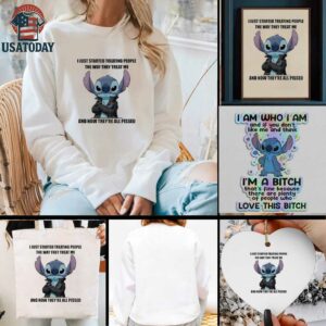 Stitch I just started treating people the way they treat me and now theyre all pissed t shirt