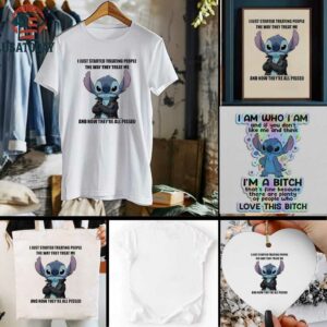 Stitch I just started treating people the way they treat me and now theyre all pissed t shirt