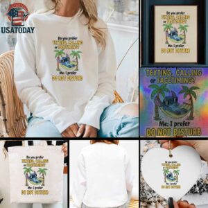 Stitch summer do you prefer texting calling or facetiming me I prefer do not disturb t shirt