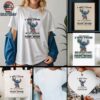 Stitch when I was young I was poor but after years of hard work I am no longer young t shirt