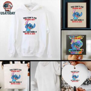 Stitch you can’t fix stupid but you can numb it with a 2×4 shirt