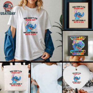 Stitch you can’t fix stupid but you can numb it with a 2×4 shirt