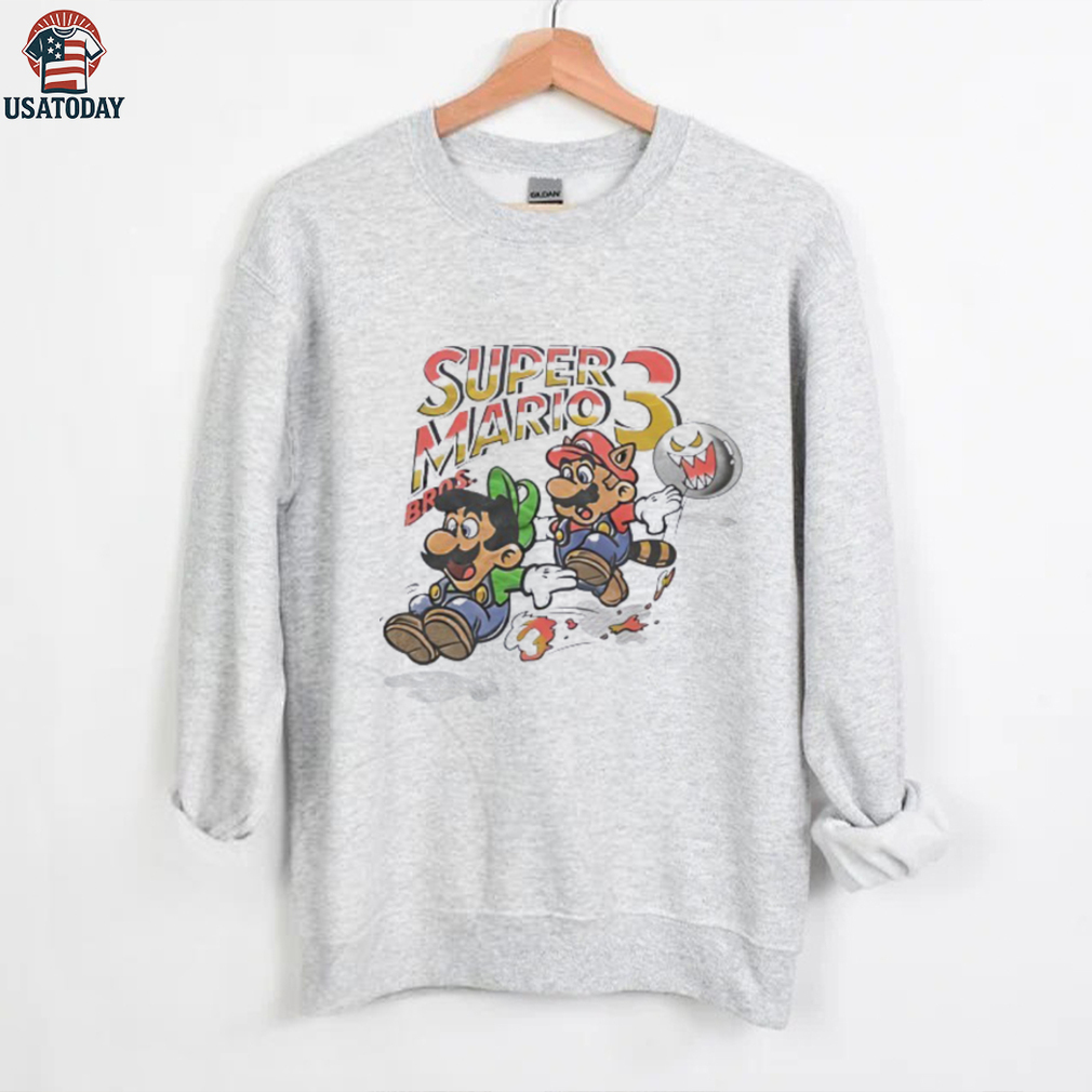 Super Mario Bros 3 Mario and Luigi shirt Super Mario Bros 3 Mario and Luigi shirt