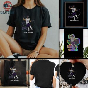 TCU Football Josh Hoover State Star t shirt