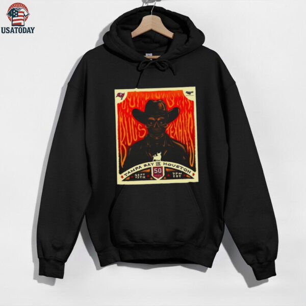 Tampa Bay Buccaneers Vs Houston Texans Nfl 2025 Gameday Skull T shirt