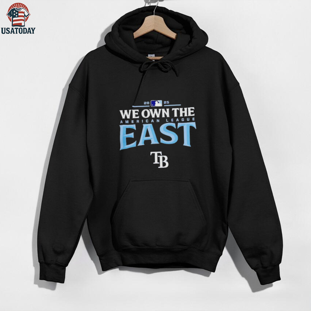 Tampa Bay Rays we own the American league East 2025 MLB division champions shirt Tampa Bay Rays we own the American league East 2025 MLB division champions shirt
