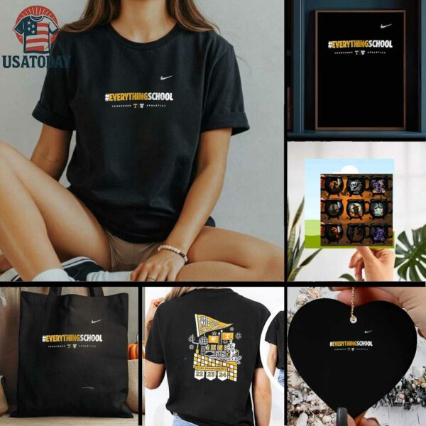 Tennessee Volunteers everything school three peat all sport titles shirt