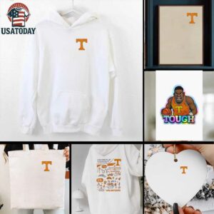 Tennessee Volunteers go Big Orange doodle shirt