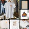 Tennessee Volunteers go Big Orange doodle shirt