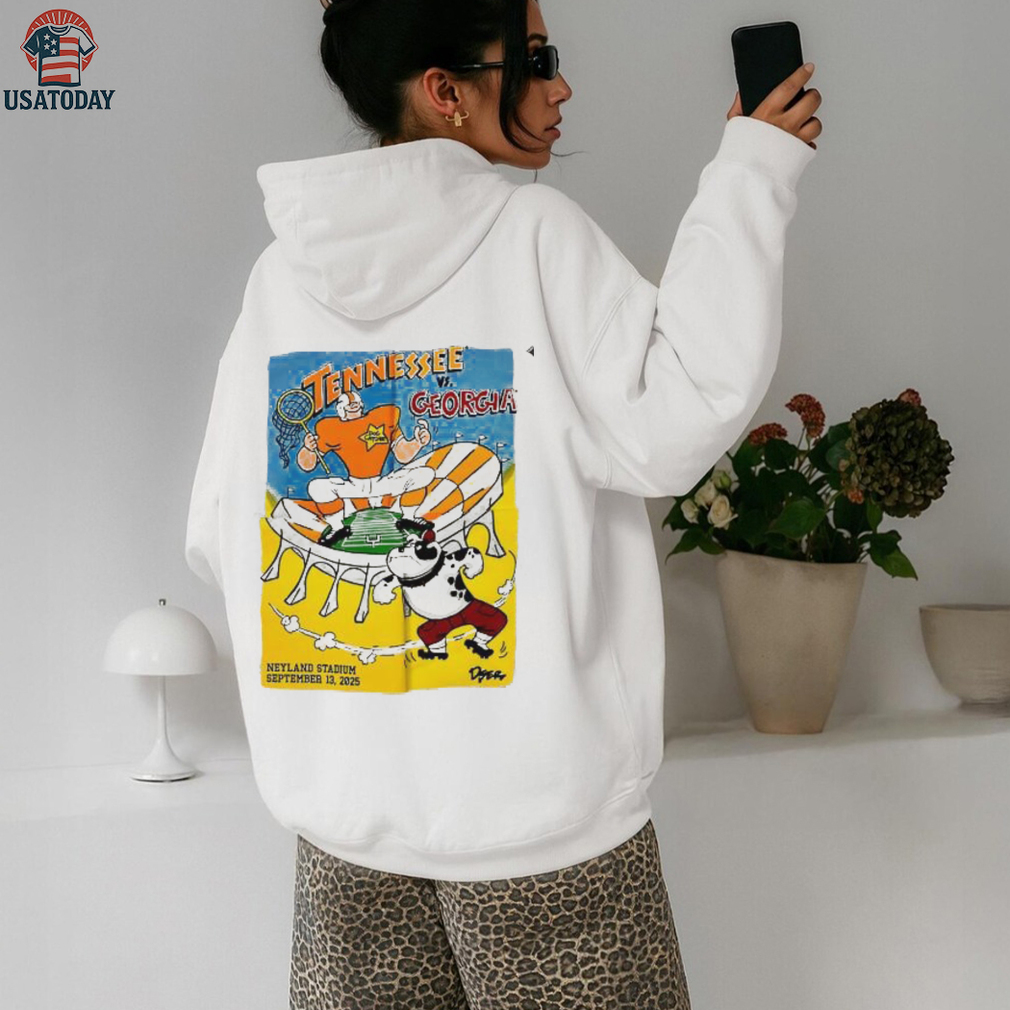 Tennessee Vs Georgia Neyland Stadium Dog Catcher cartoon shirt Tennessee Vs Georgia Neyland Stadium Dog Catcher cartoon shirt
