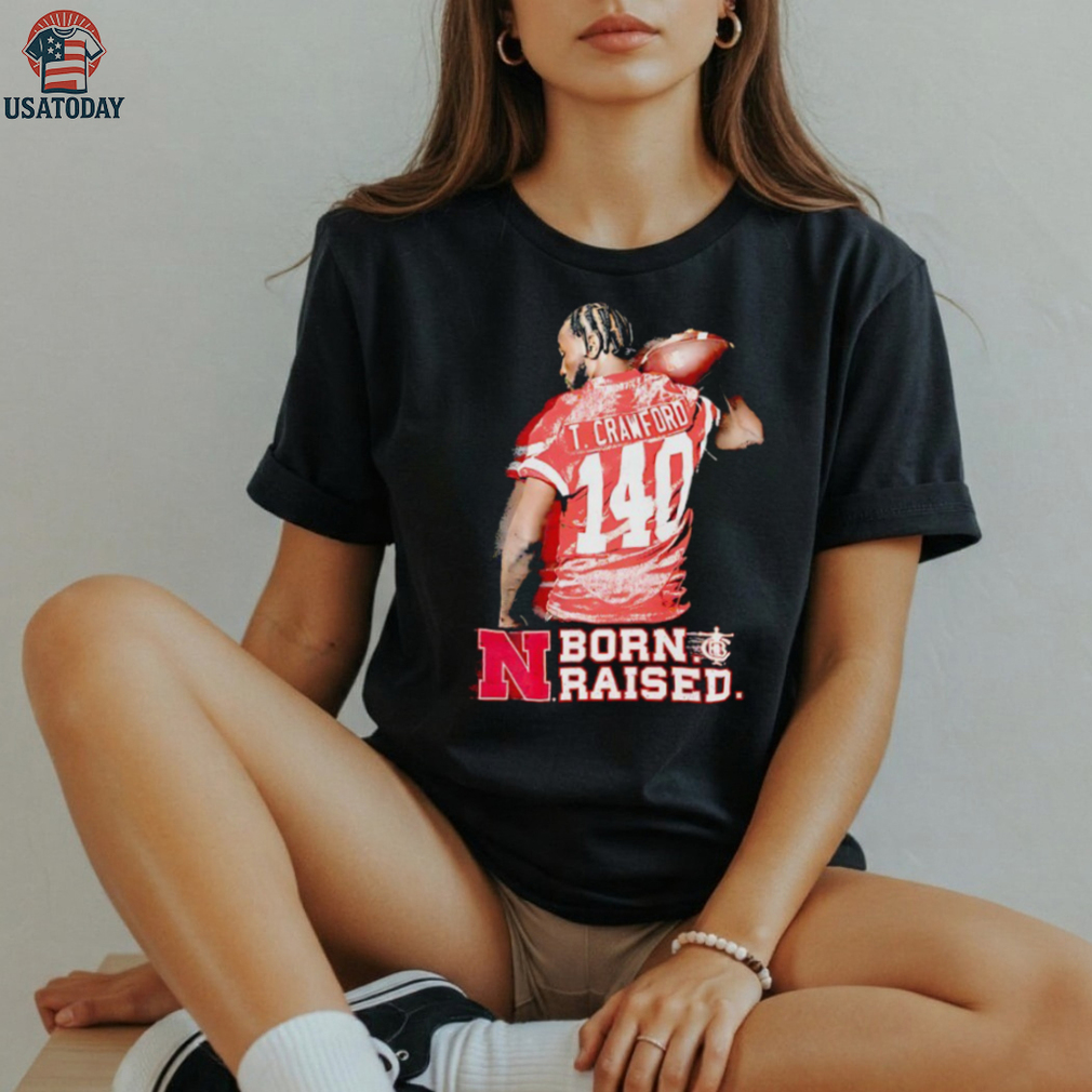 Terence Crawford 140 Nebraska Cornhuskers born raised shirt Terence Crawford 140 Nebraska Cornhuskers born raised shirt