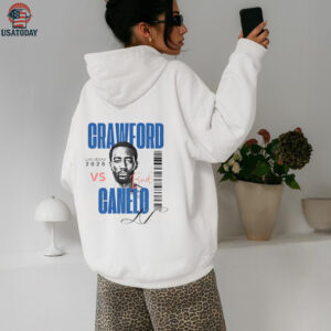 Terence Crawford Boxer Crawford vs Bud Canelo Las Vegas 2025 shirt