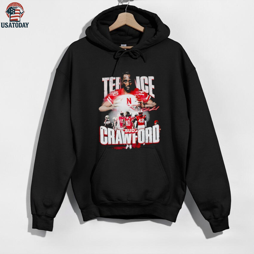 Terence Crawford Bud Nebraska Cornhuskers football signature shirt Terence Crawford Bud Nebraska Cornhuskers football signature shirt