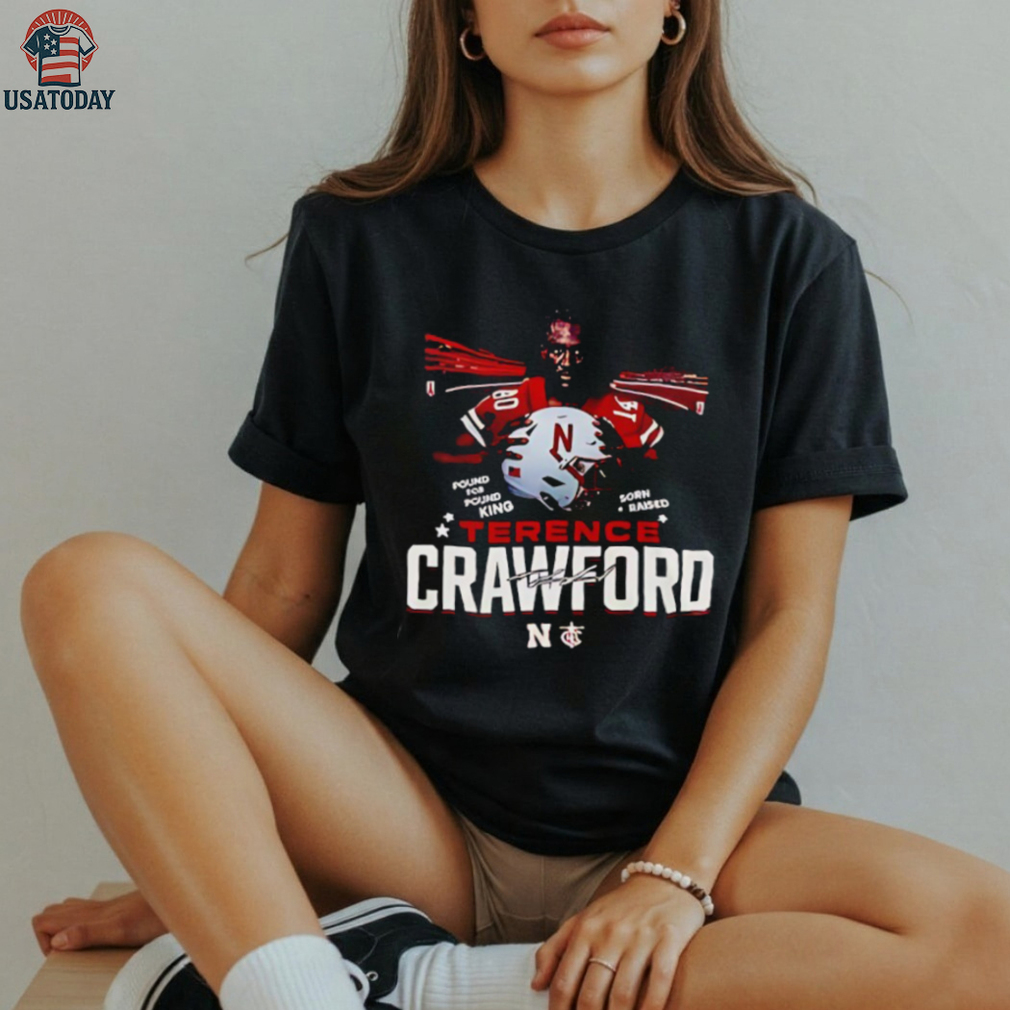 Terence Crawford University of Nebraska Lincoln Bud Pound for Pound King shirt Terence Crawford University of Nebraska Lincoln Bud Pound for Pound King shirt