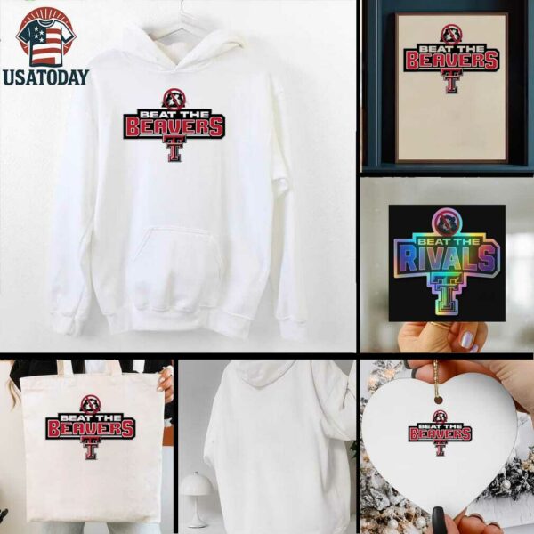 Texas Tech Vs Oregon State 2025 Raider Power Beat The Beavers Shirt