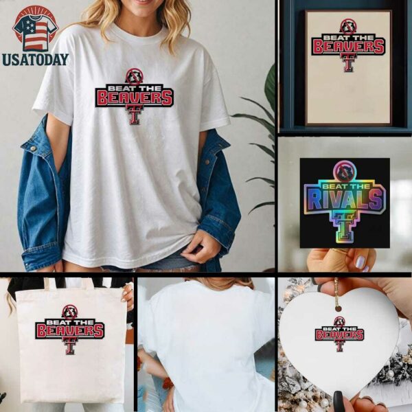 Texas Tech Vs Oregon State 2025 Raider Power Beat The Beavers Shirt