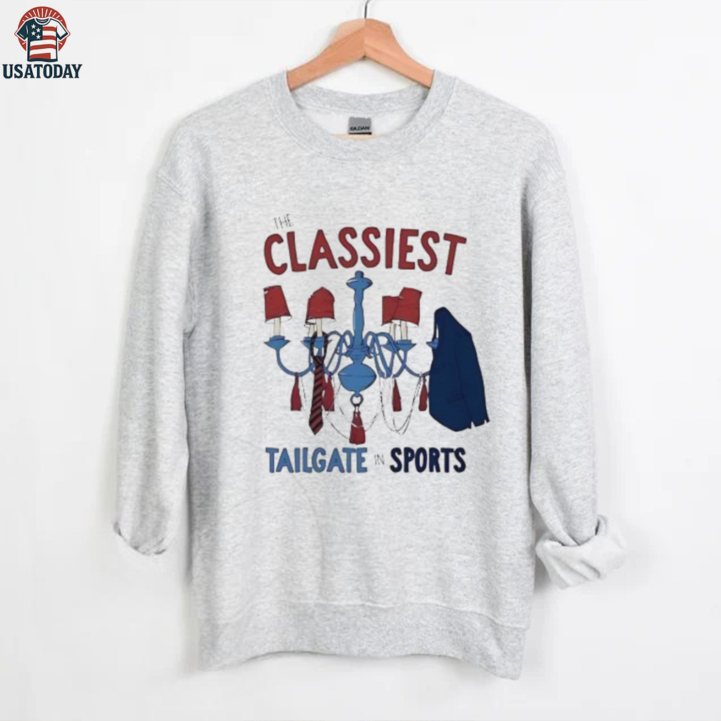 The Classiest Tailgate in Sports chandelier tie and jacket shirt The Classiest Tailgate in Sports chandelier tie and jacket shirt