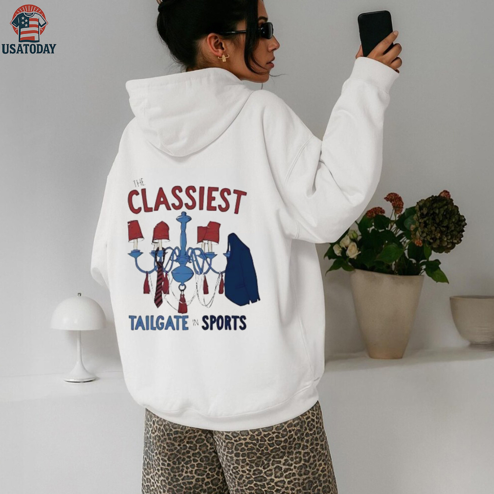 The Classiest Tailgate in Sports chandelier tie and jacket shirt The Classiest Tailgate in Sports chandelier tie and jacket shirt