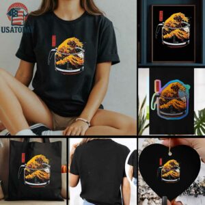 The Great Wave of Coffee shirt