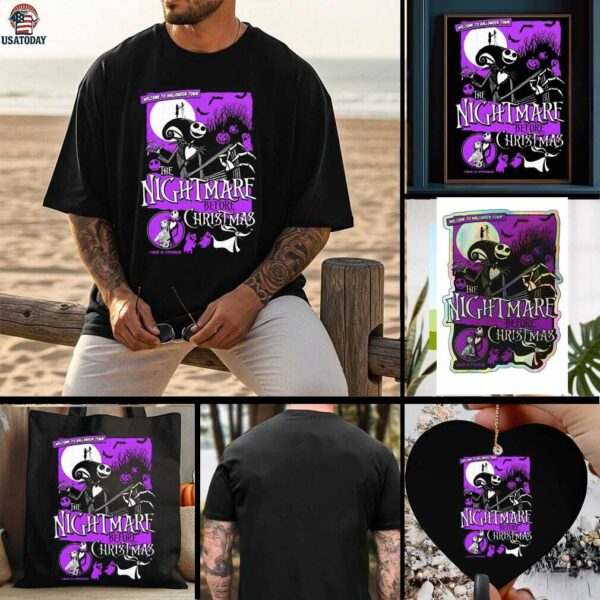 The Nightmare Before Christmas Welcome To Halloween Town Shirt
