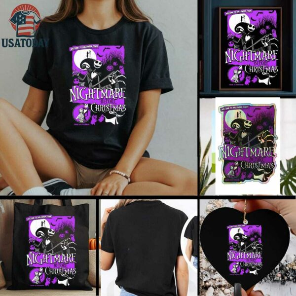 The Nightmare Before Christmas Welcome To Halloween Town Shirt