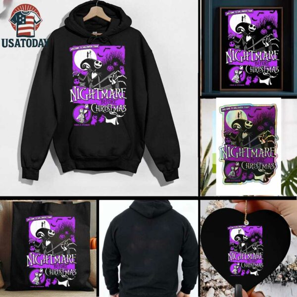 The Nightmare Before Christmas Welcome To Halloween Town Shirt