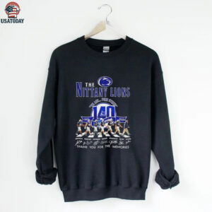 The Nittany Lions we are Penn State thank you for the memories signature shirt