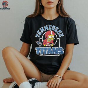 The Simpsons Bart x Tennessee Titans shirt
