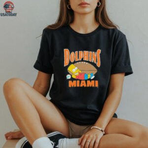 The Simpsons Miami Dolphins football shirt