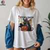 The Stop & Supermarket X Black Cat Witch Halloween 2025 T shirt