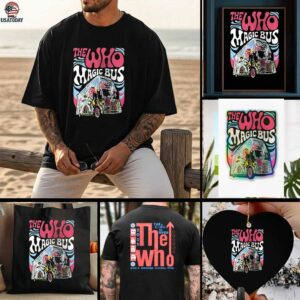 The Who magic bus the song is over shirt