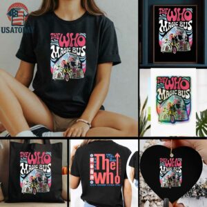 The Who magic bus the song is over shirt