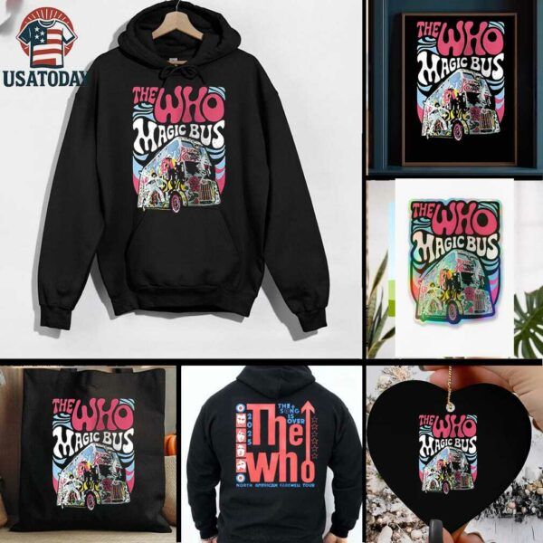 The Who magic bus the song is over shirt